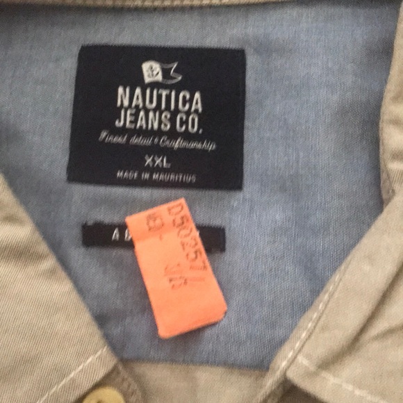 Nautica Jeans Co XXL button down casual shirt - Picture 2 of 2